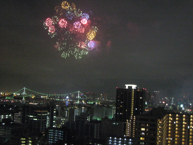 東京湾花火