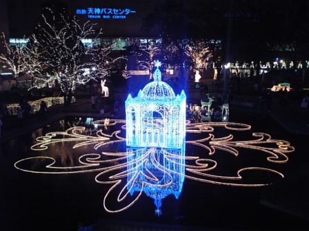 天神のイルミネーション