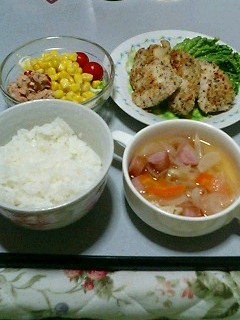 夕飯