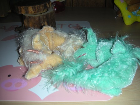 龍のぬいぐるみ