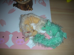 龍のぬいぐるみ