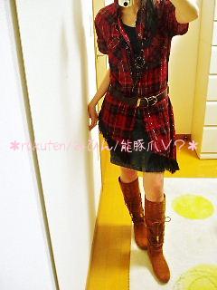 旦那シャツ×キャメル