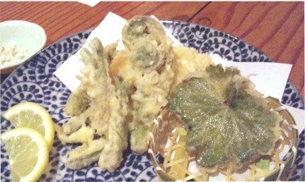 山菜のてんぷら