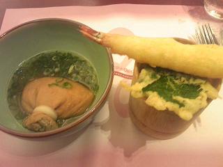 きつねうどんと天ぷら冷そば.JPG