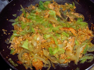 鮭のチャンチャン焼き