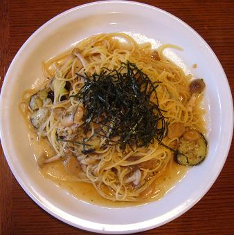 20060909すぱ屋さんのきのことナスのスパ.JPG