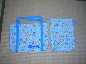 レッスンバック＆体操着入れ