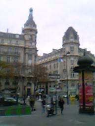 フランスの町並み