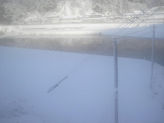 下夜久野駅付近の車窓