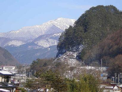 関所付近からの眺め