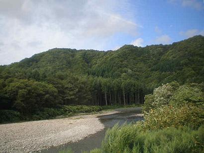 湯ノ岱－宮越間の車窓