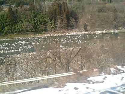 倉本駅付近の車窓