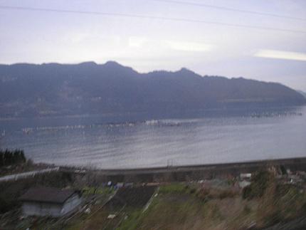 九鬼－大曽根浦間の車窓