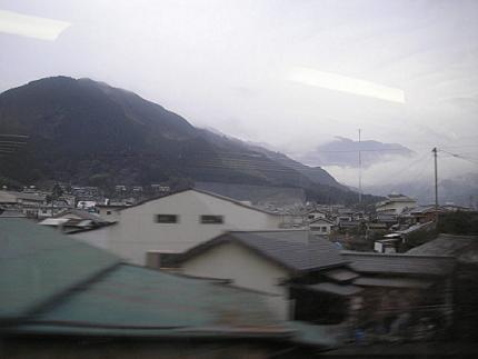 尾鷲市付近の車窓