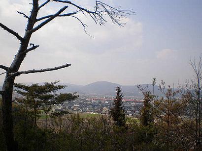 宮山古墳群からの眺め