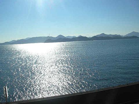 糸崎付近から眺めた瀬戸内海