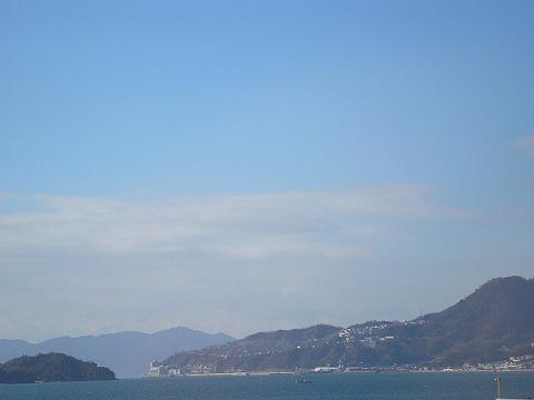 糸崎－三原間の車窓･･･瀬戸内海