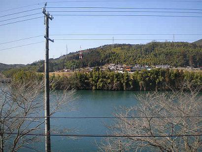 中津川－落合川の車窓