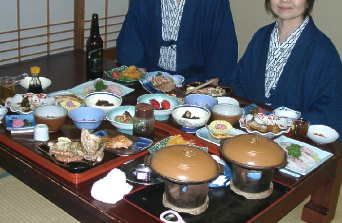 湯の瀬の料理