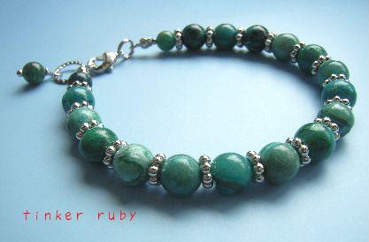 クリソコラとスペーサーのブレス