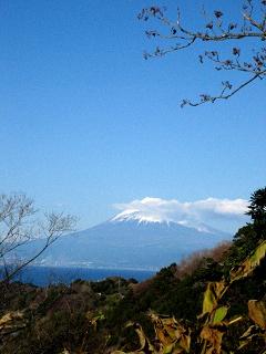 恋人岬からの富士