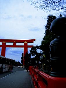 平安神宮の大鳥居