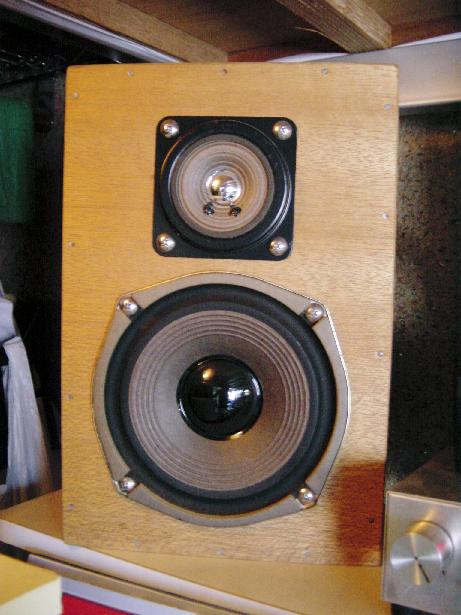 自作スピーカー第二号