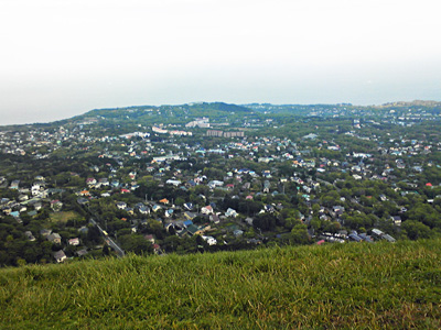 大室山にて