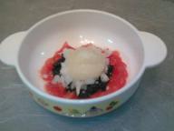 トマトとほうれん草のグラタン