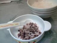 なすと鶏肉の炒め物
