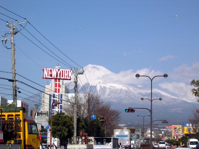 2006.1.19午後1時15分のNYにある富士山