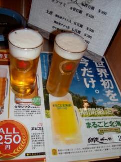 北海道限定ビール