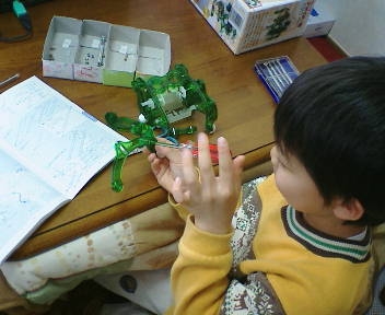ロボット作りに夢中２