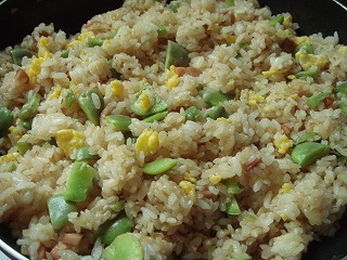 そらまめのチャーハン　１