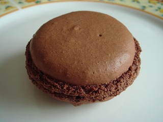 チョコレートマカロン　１