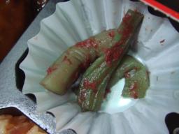 山クラゲの梅肉和え