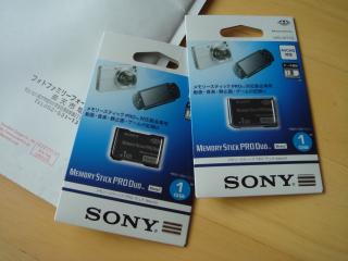 MEMORY STICK PRO DUO　１