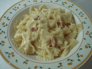 ファルファッレのカルボナーラ　１