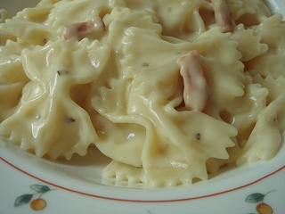 ファルファッレのカルボナーラ　２