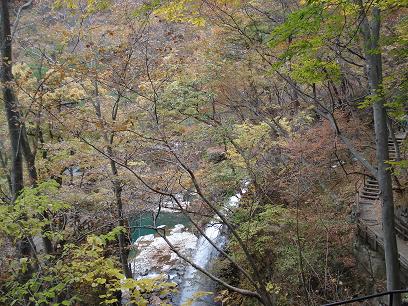 龍王峡の紅葉２