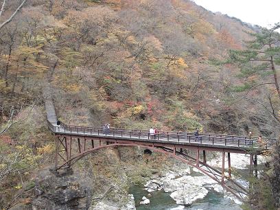 龍王峡の紅葉３