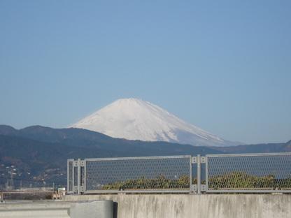 小田原PAから富士山