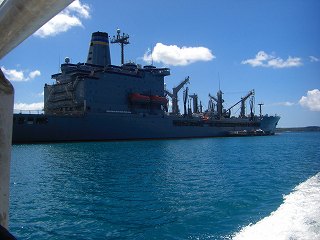 帰りのボートから