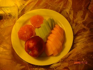 ウェルカムフルーツ