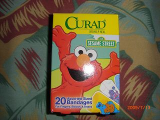 エルモのバンドエイド