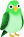 鳥(緑）