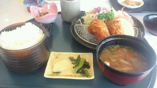 カキフライ定食