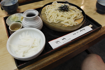 平成22年7月 百苑のウドン(きざみとろろ)