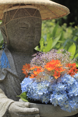 平成22年6月　花想い地蔵（明月院）