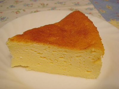 スフレチーズケーキ